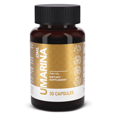 OML Umarina Omega-3 Fish Oil Supplement | EPA 360mg DHA 240mg