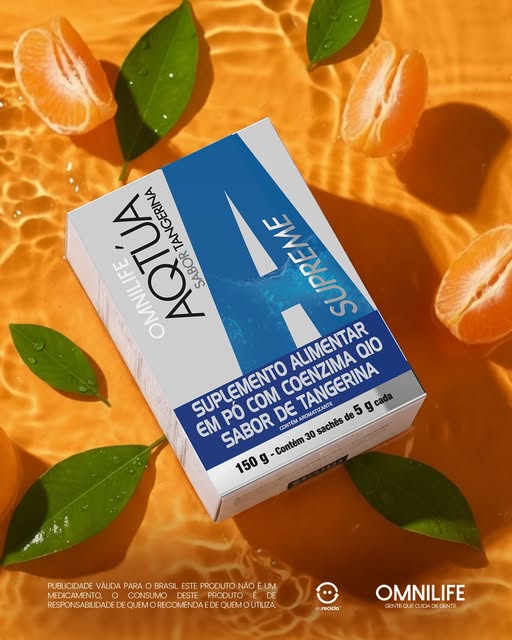 Aqtúa Supreme Omnilife: Coenzima Q10 e Magnésio — Saúde Cardíaca - SuperNutriOmni