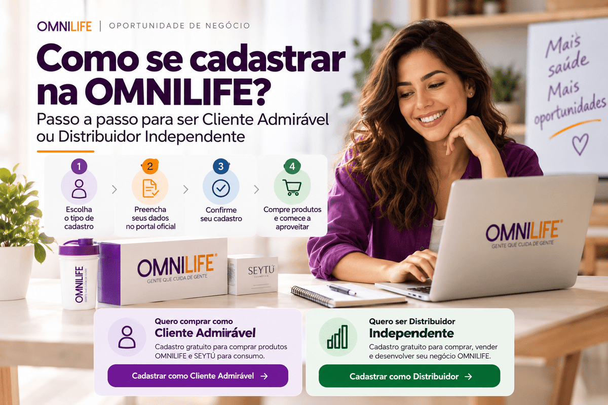 Cliente Admirável x Distribuidor Independente OMNILIFE: qual a diferença? - SuperNutriOmni