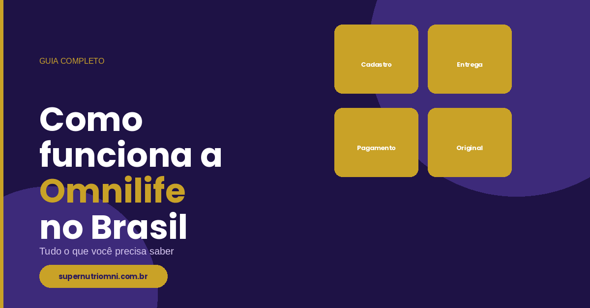 Como funciona a Omnilife no Brasil: guia completo para comprar com segurança - SuperNutriOmni