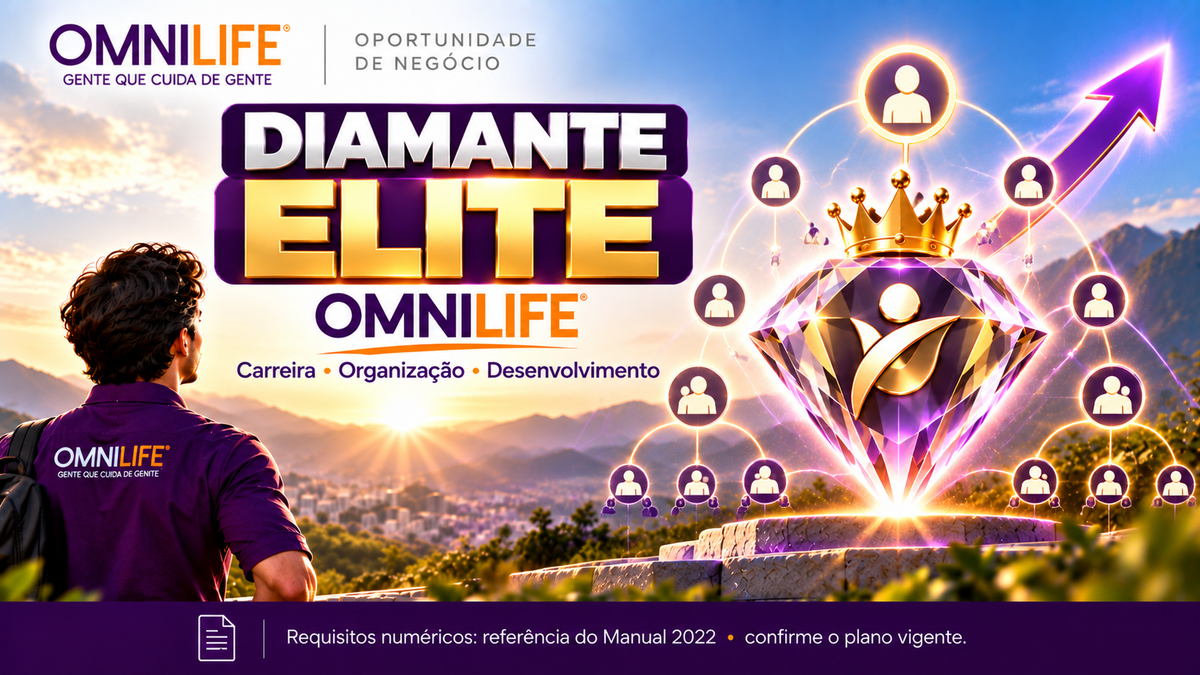 Diamante Elite OMNILIFE: o que é, requisitos e Academia CreSiendo - SuperNutriOmni