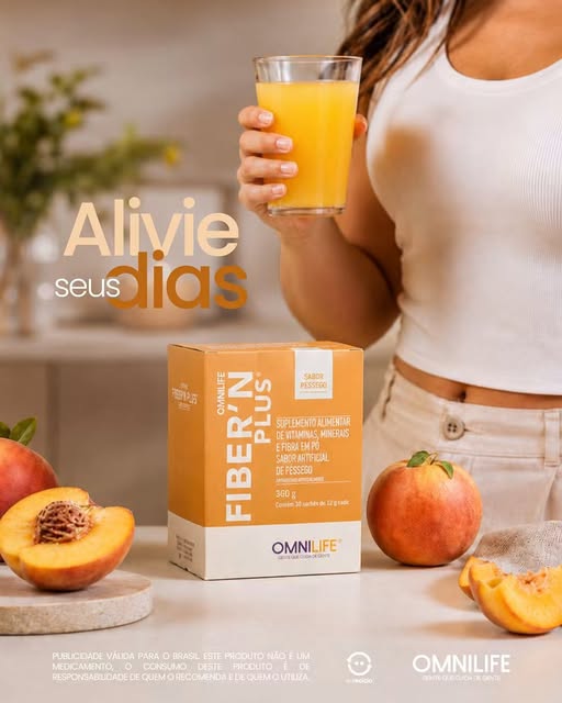 Fiber’N Plus Omnilife: Fibras Solúveis — Saúde Intestinal e Saciedade - SuperNutriOmni