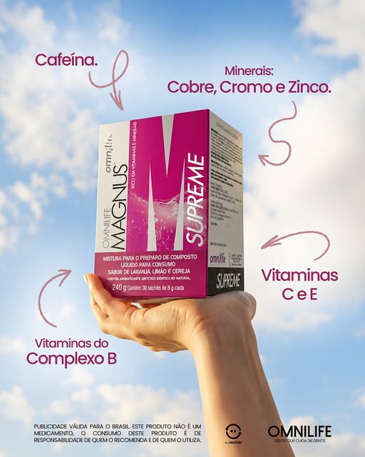 Magnus Supreme Omnilife: Tabela Nutricional, Ingredientes e Como Usar