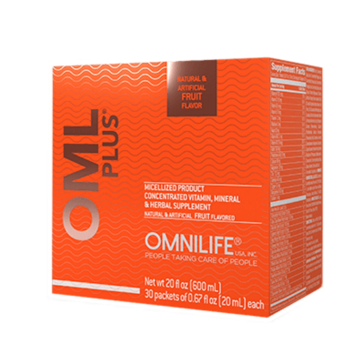 OML Plus Omnilife USA micellized vitamin mineral and herbal supplement