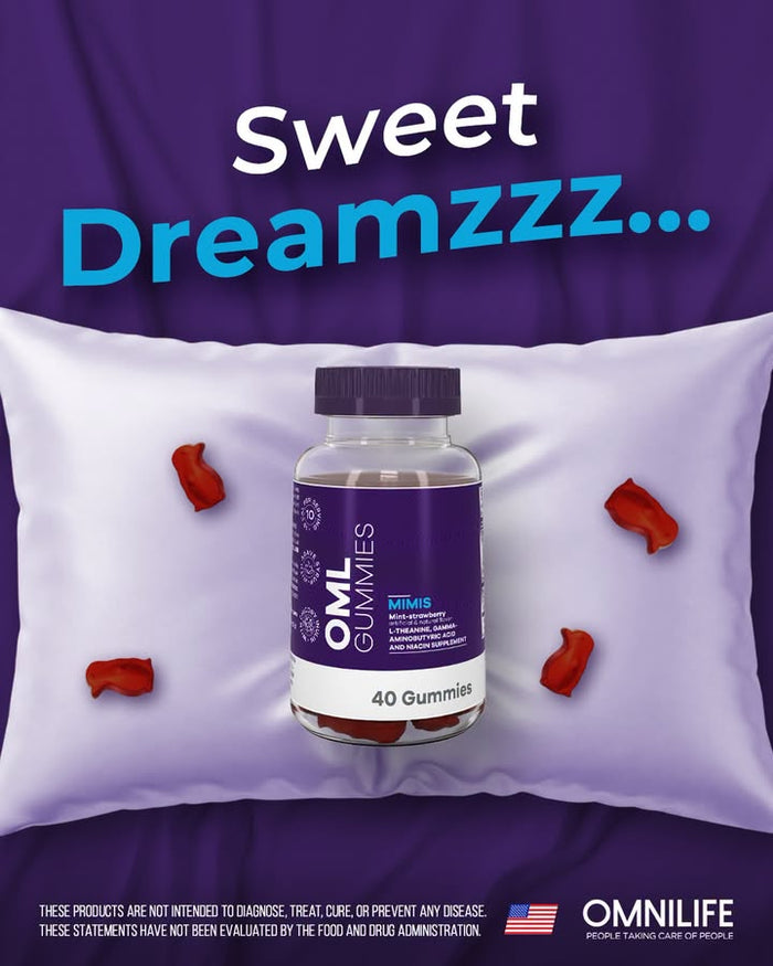 OML Gummies MIMIS – Mint-Strawberry Gummies | Omnilife USA