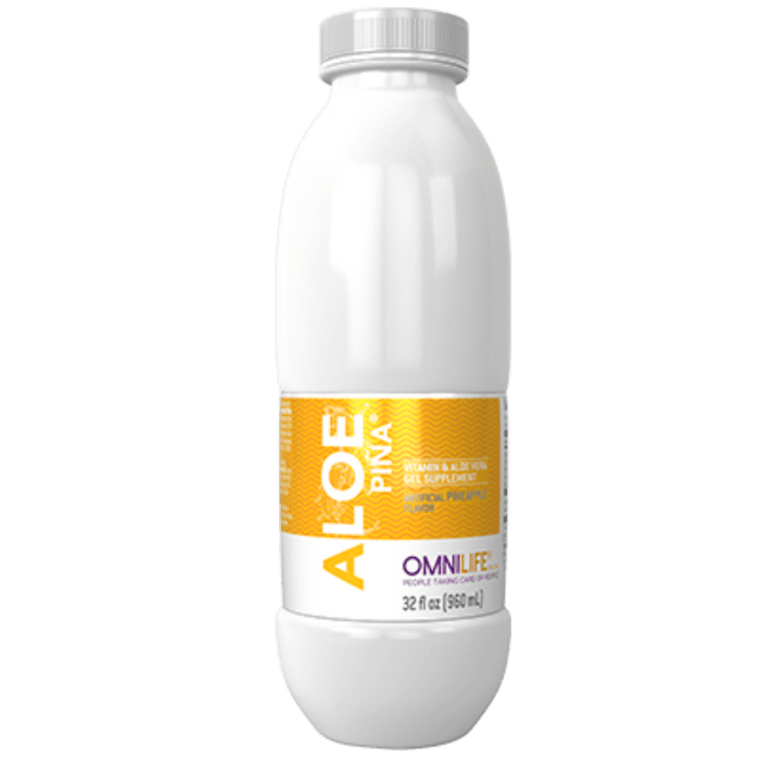 Aloe Piña — Aloe Vera, Fiber & Vitamin EOMNILIFEAloe Piña — Aloe Vera, Fiber & Vitamin ESuperNutriOmni