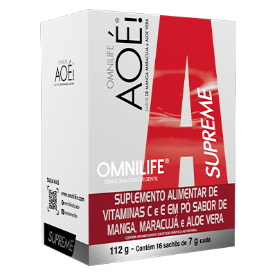 Aoé Supreme Omnilife Manga - SuperNutriOmni