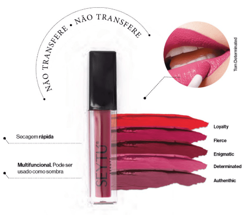 Batom Liquido Matte EnigmaticSEYTÚ COSMÉTICOSBatom Liquido Matte EnigmaticSuperNutriOmni