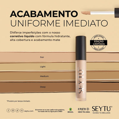 Corretivo líquido Deep SeytúSEYTÚ COSMÉTICOSCorretivo líquido Deep SeytúSuperNutriOmni