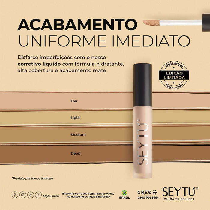 Corretivo líquido Deep SeytúSEYTÚ COSMÉTICOSCorretivo líquido Deep SeytúSuperNutriOmni