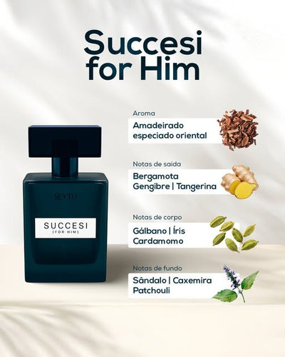 Desodorante colônia succesi for himSEYTÚ COSMÉTICOSDesodorante colônia succesi for himSuperNutriOmni