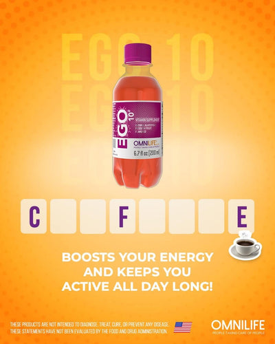 Ego 10 — Passion Fruit Inositol & B-Complex FormulaOMNILIFEEgo 10 — Passion Fruit Inositol & B-Complex FormulaSuperNutriOmni