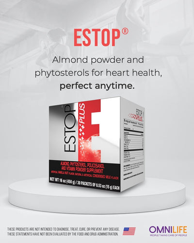 Estop Plus — Vanilla-Nut Phytosterol & Inulin FormulaOMNILIFEEstop Plus — Vanilla-Nut Phytosterol & Inulin FormulaSuperNutriOmni
