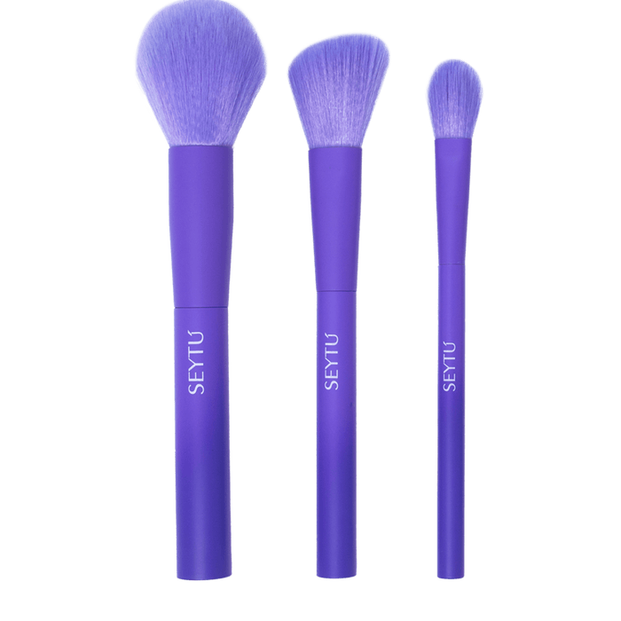 Face Brush SetSEYTÚSEYTÚ Face Brush Set — 3-piece soft synthetic makeup brush kit — USASuperNutriOmni