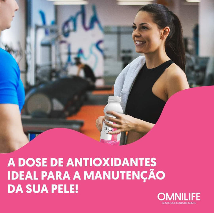 Fem Suplemento alimentar em pó sabor de morangoOmnilifeFem Suplemento Nutricional Feminino Omnilife - SuperNutriOmniFem Pote 540g - SuperNutriOmniSuperNutriOmni