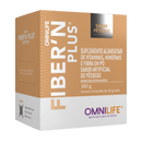 Fiber' N Plus Suplemento alimentar de vitaminas, minerais, e fibra em pó sabor pêssegoOmnilifeFiber' N Plus Omnilife - SuperNutriOmniFiber' N Plus Novo Caixa c/30 sachês de 12g cada - SuperNutriOmniSuperNutriOmni