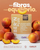 Fiber' N Plus Suplemento alimentar de vitaminas, minerais, e fibra em pó sabor pêssegoOmnilifeFiber' N Plus Suplemento alimentar de vitaminas, minerais, e fibra em pó sabor pêssegoSuperNutriOmni