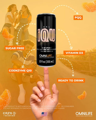 IQU — Ginger & Tangerine Drink | Omnilife USAOMNILIFEOML IQUSuperNutriOmni
