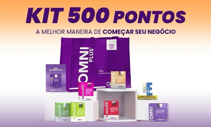 Kit 500 Pontos OmnilifeOmnilifeKit 500 PontosSuperNutriOmni