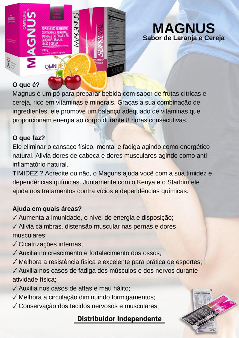 Magnus Omnilife - Novo - SuperNutriOmni