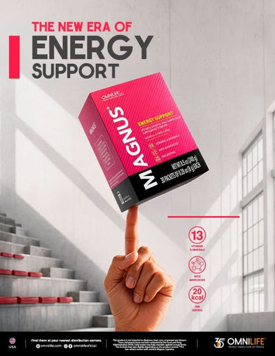 Magnus Supreme — Citrus Caffeine & B-Vitamin FormulaOMNILIFEMagnus Supreme citrus caffeine and B-vitamin formula — Omnilife USA — alternate product imageSuperNutriOmni