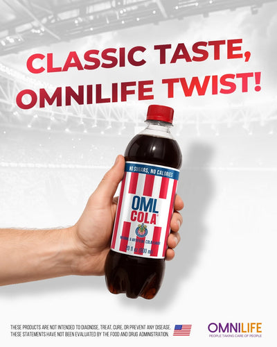 OML Cola — Zero-Sugar Cola-Flavored Drink 600 mLOMNILIFEOML Cola — Zero-Sugar Cola-Flavored Drink 600 mLSuperNutriOmni