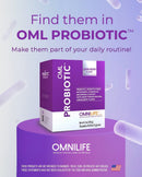 OML Probiotic — Lemon-Cranberry Probiotic & Prebiotic FormulaOMNILIFEOML ProbioticSuperNutriOmni