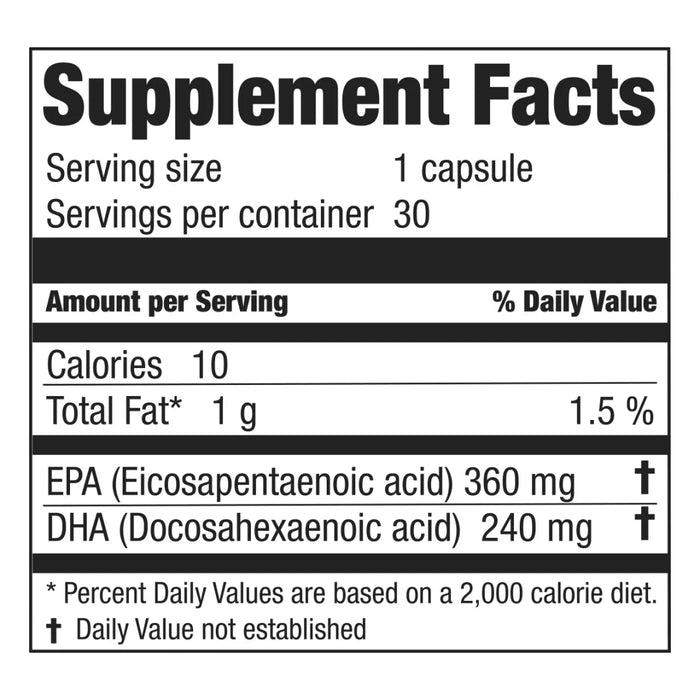 OML Umarina Omega-3 Fish Oil Supplement | EPA 360mg DHA 240mgOMNILIFEOML Umarina Omega-3 Fish Oil Supplement | EPA 360mg DHA 240mgSuperNutriOmni