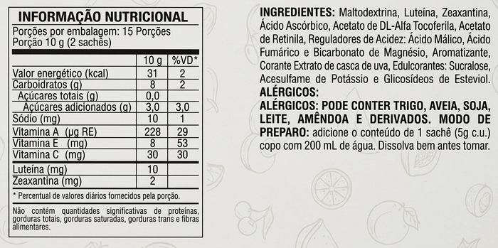 Omniviu Supreme Suplemento alimentar de luteína, zeaxantina e vitaminas em pó sabor de amoraOmnilifeOmniviu Supreme Suplemento alimentar de luteína, zeaxantina e vitaminas em pó sabor de amoraSuperNutriOmni