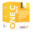 One C Mix Suplemento alimentar em pó sabor de manga, com vitaminas, minerais e aminoácidosOmnilifeOne C Mix Omnilife - SuperNutriOmniOne C Mix NOVO 30 sachês - SuperNutriOmniSuperNutriOmni