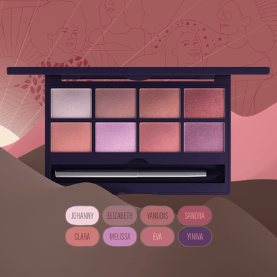 Pink Eyeshadow PaletteSEYTÚPink Eyeshadow Palette — detail 1SuperNutriOmni
