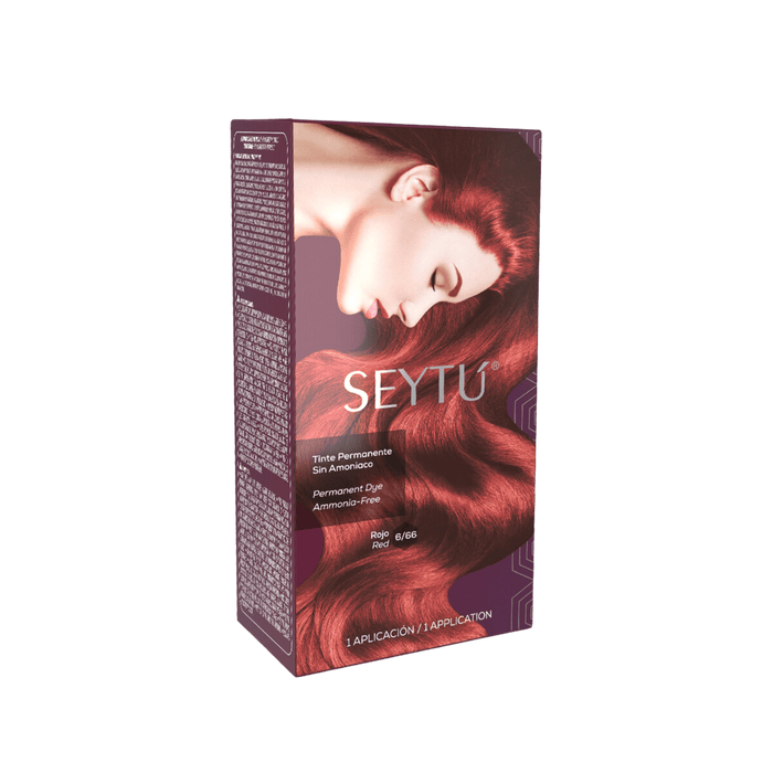 SEYTÚ Permanent Dye Ammonia Free RedSEYTÚSEYTÚ Permanent Dye Ammonia Free Red 6/66 — product packagingSuperNutriOmni