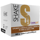 Shake Supreme Suplemento alimentar de vitaminas e minerais em pó sabor de cookies e cremeOmnilifeShake Supreme Omnilife - SuperNutriOmniShake Supreme Caixa c/12 sachês 600g - SuperNutriOmniSuperNutriOmni