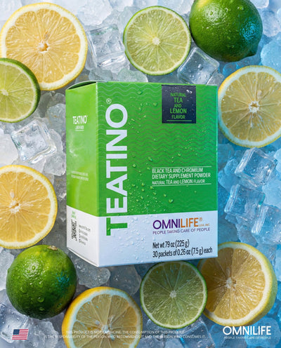 Teatino Limón — Lemon Black Tea & Chromium BlendOMNILIFETeatino Limón — Lemon Black Tea & Chromium BlendSuperNutriOmni