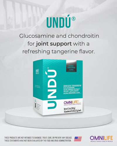 Undú — Tangerine Chondroitin & Glucosamine FormulaOMNILIFEUndú — Tangerine Chondroitin & Glucosamine FormulaSuperNutriOmni