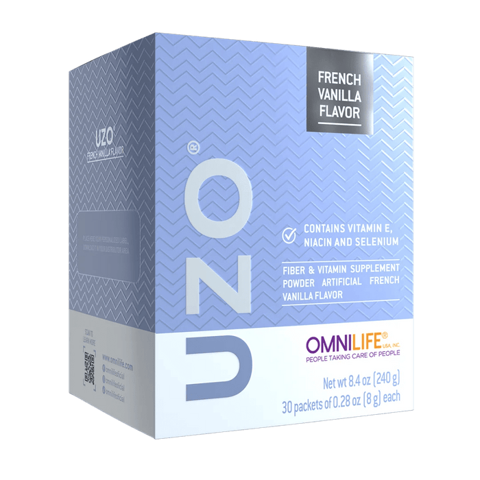 Uzo Evolution Prebiotic Fiber Supplement | French Vanilla — 30 PacketsOMNILIFEUzo Evolution Prebiotic Fiber Supplement | French Vanilla — 30 PacketsSuperNutriOmni